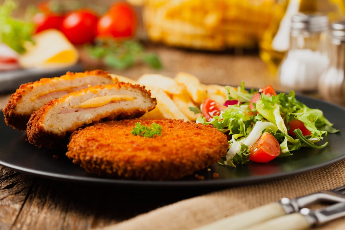 CORDON BLEU MUNSTER | Hotel Restaurant Chez Valerie Le cordon bleu de veau au munster : une explosion de saveurs à ne pas manquer Colmar