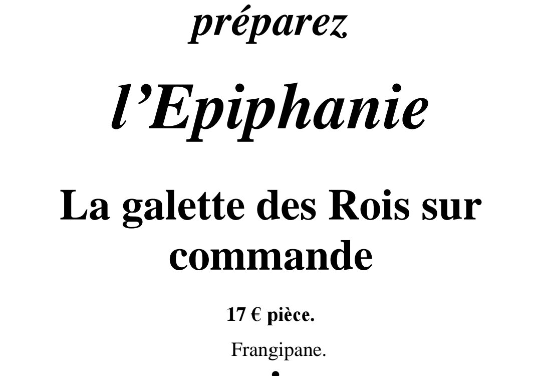 EPIPHANIE Saint-Louis