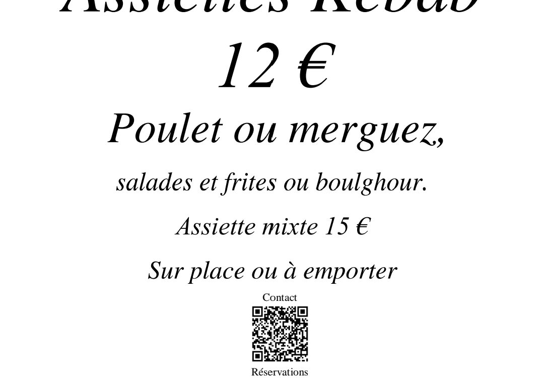 ASSIETTES KEBAB Kingersheim