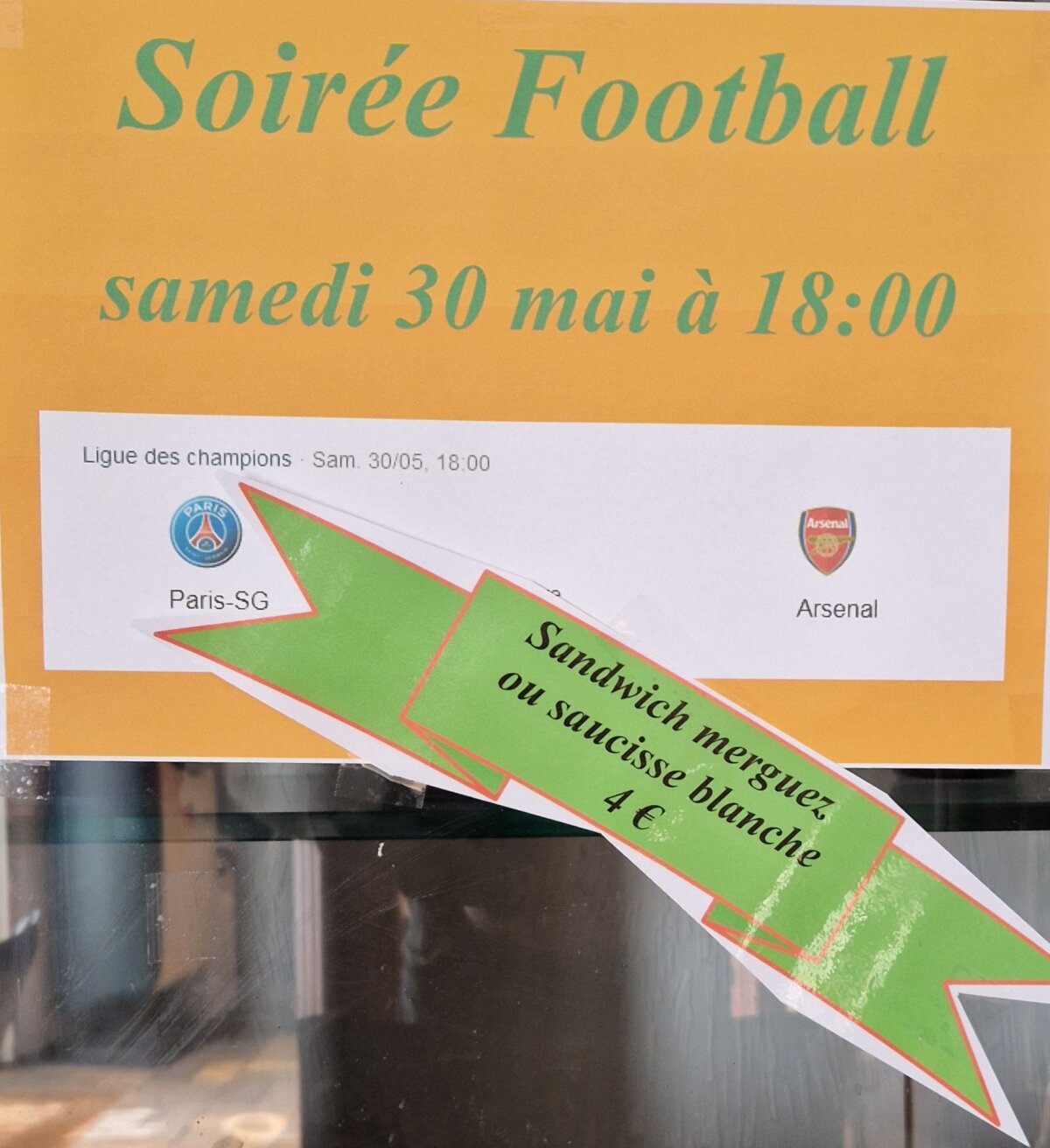 SOIREE FOOT SAMEDI 30 MAI Mulhouse