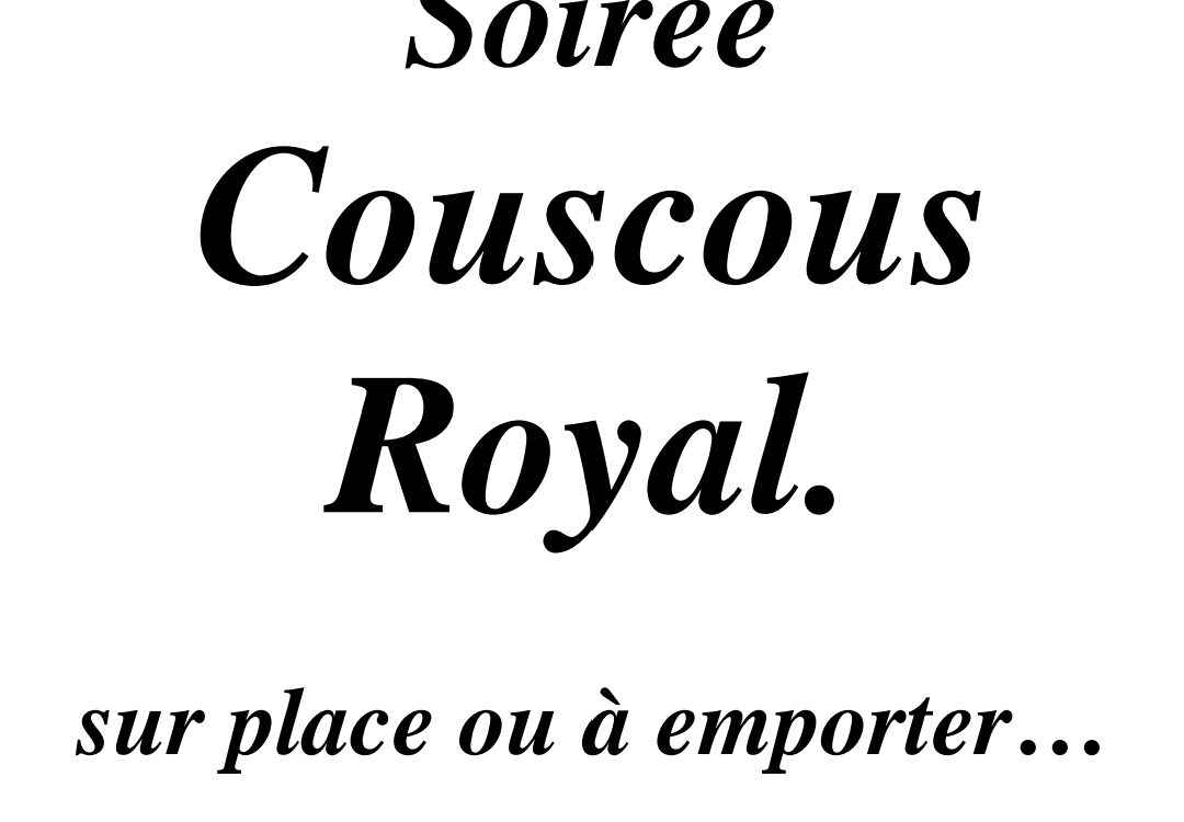 SOIREE COUSCOUS SAMEDI 01 AOUT Illzach