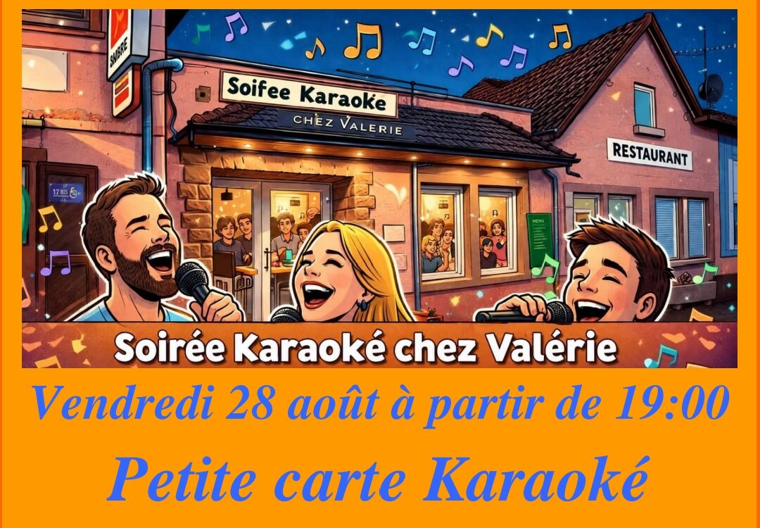 SOIREE KARAOKE le 28 AOUT !! Illzach