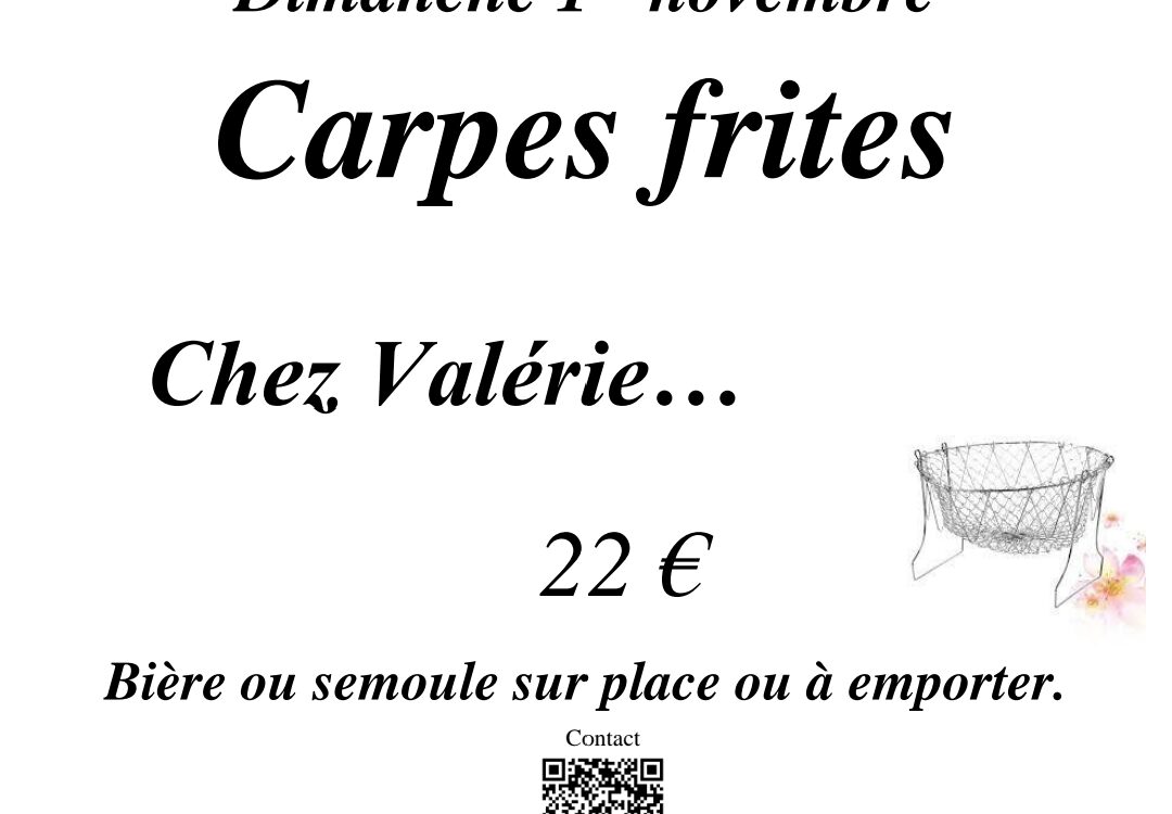 CARPES FRITES DU 1ER NOVEMBRE Illzach